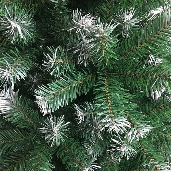 6FT ijzeren poot wit PVC 650 takken kerstboom