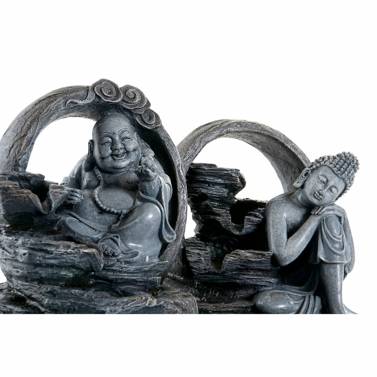 Garden fountain DKD Home Decor 21 x 21 x 25 cm Buddha Resin Oriental - Terrasland