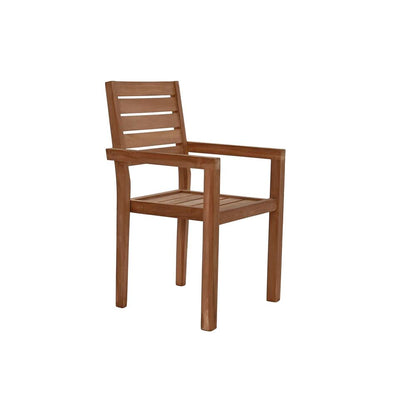 Garden chair DKD Home Decor Brown Teak 58 x 48 x 91 cm (58 x 48 x 91 - Terrasland