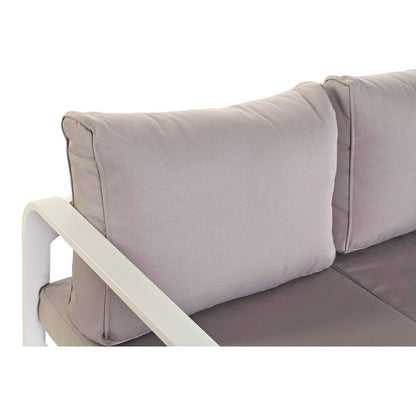 Garden sofa DKD Home Decor Grey Aluminium 78 cm 184 x 72 x 78 cm - Terrasland