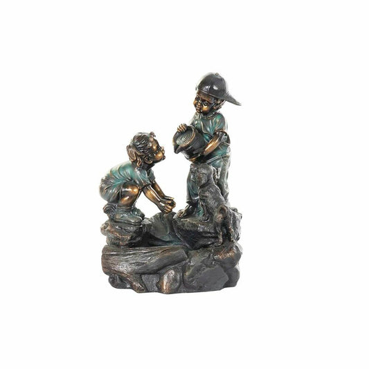 Garden fountain DKD Home Decor Bronze 46 x 40 x 75 cm Resin Kids - Terrasland