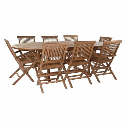 Table set with chairs DKD Home Decor 90 cm 180 x 120 x 75 cm - Terrasland