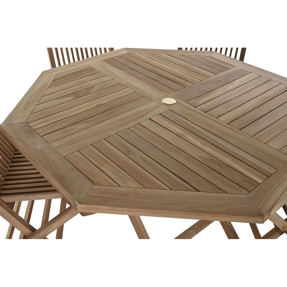 Table set with chairs DKD Home Decor 90 cm 120 x 120 x 75 cm - Terrasland