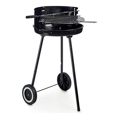 Coal Barbecue with Wheels Stainless steel Iron (41,5 x 71 x 42,5 cm) - Terrasland