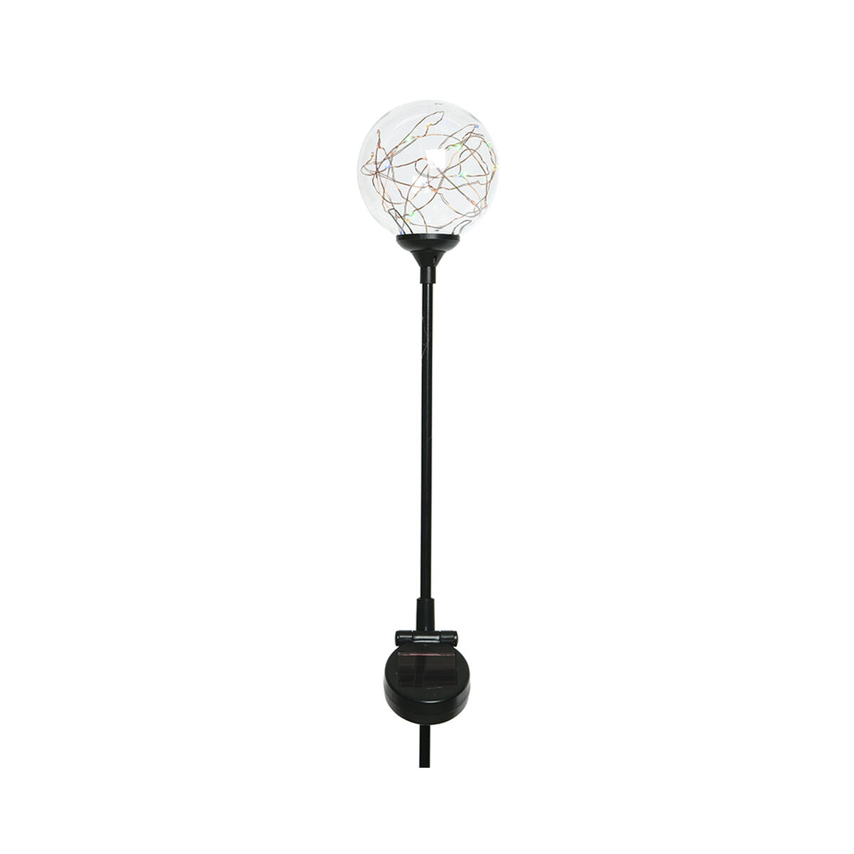 Garden Torch Lumineo Solar Black (10 x 72 cm) - Terrasland