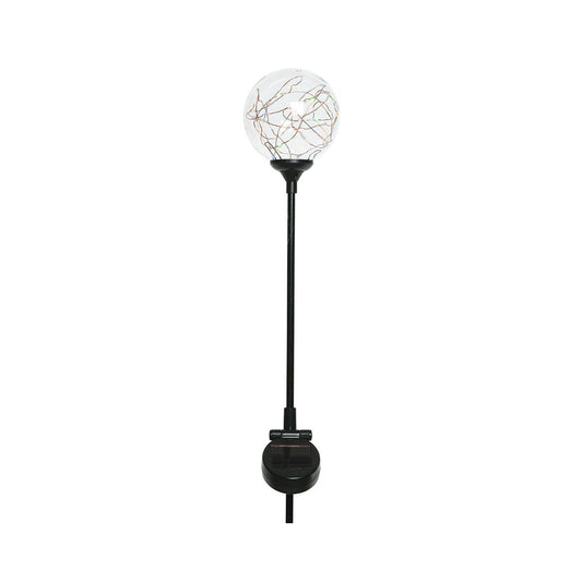 Garden Torch Lumineo Solar Black (10 x 72 cm) - Terrasland