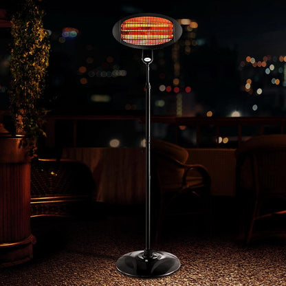 Devanti 2000w Electric Portable Patio Strip Heater - Terrasland