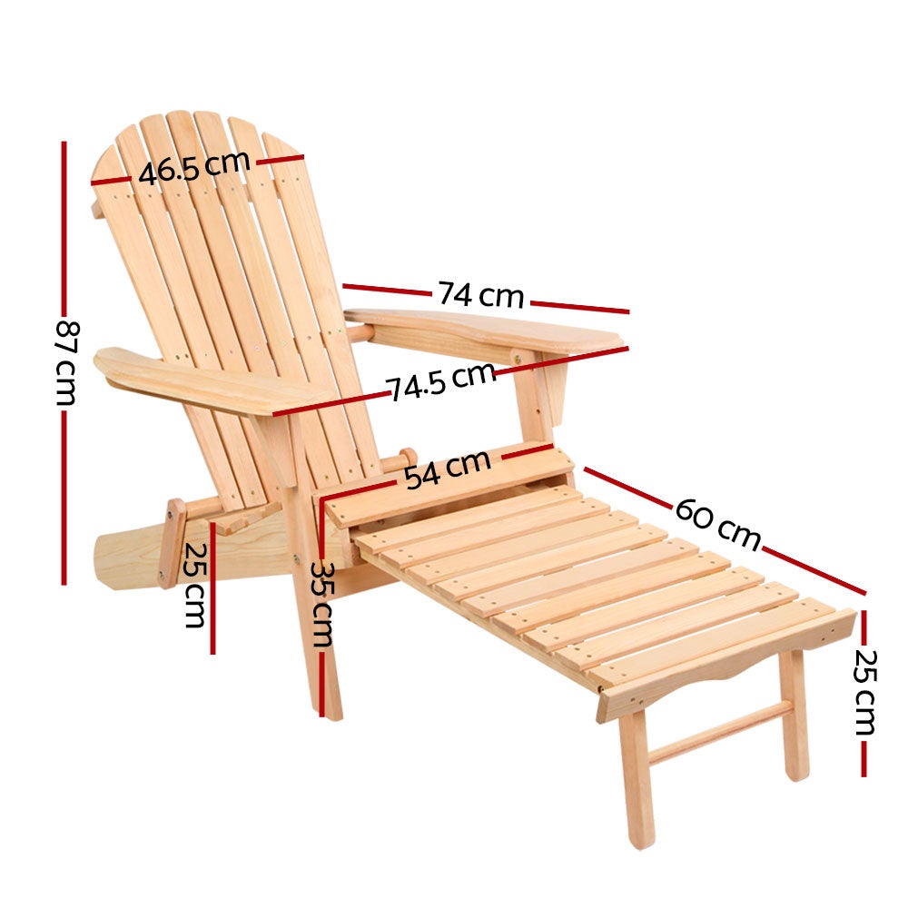 Gardeon Outdoor Furniture Sun Lounge Chairs Beach Chair Recliner - Terrasland