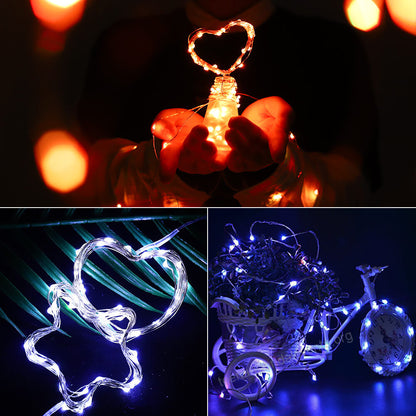 Hot Sales  Christmas 33ft Colors Change USB LED Fairy String Twinkle