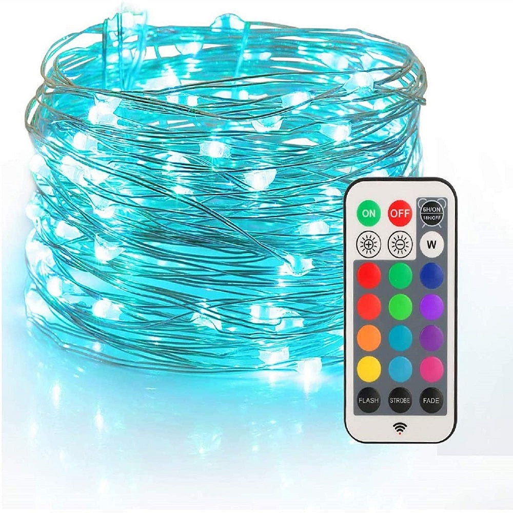 Hot Sales  Christmas 33ft Colors Change USB LED Fairy String Twinkle