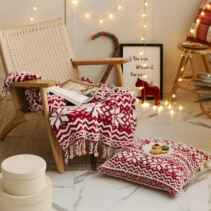 Christmas Chunky Knit Blankets