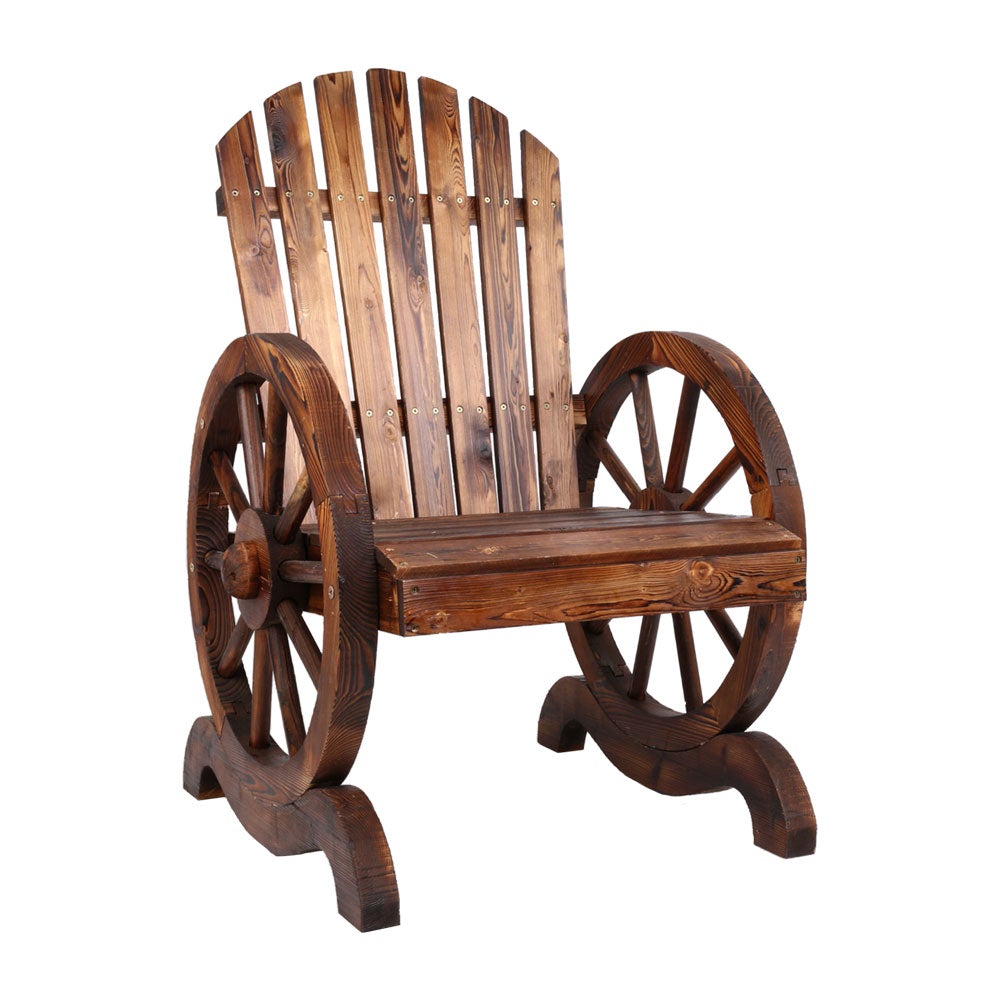 Gardeon Wooden Wagon Chair Outdoor - Terrasland