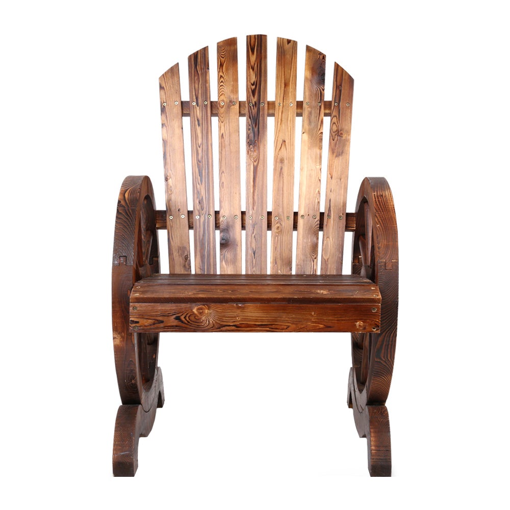 Gardeon Wooden Wagon Chair Outdoor - Terrasland