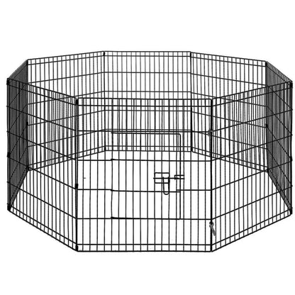 i.Pet 2X30" 8 Panel Pet Dog Playpen Puppy Exercise Cage Enclosure - Terrasland