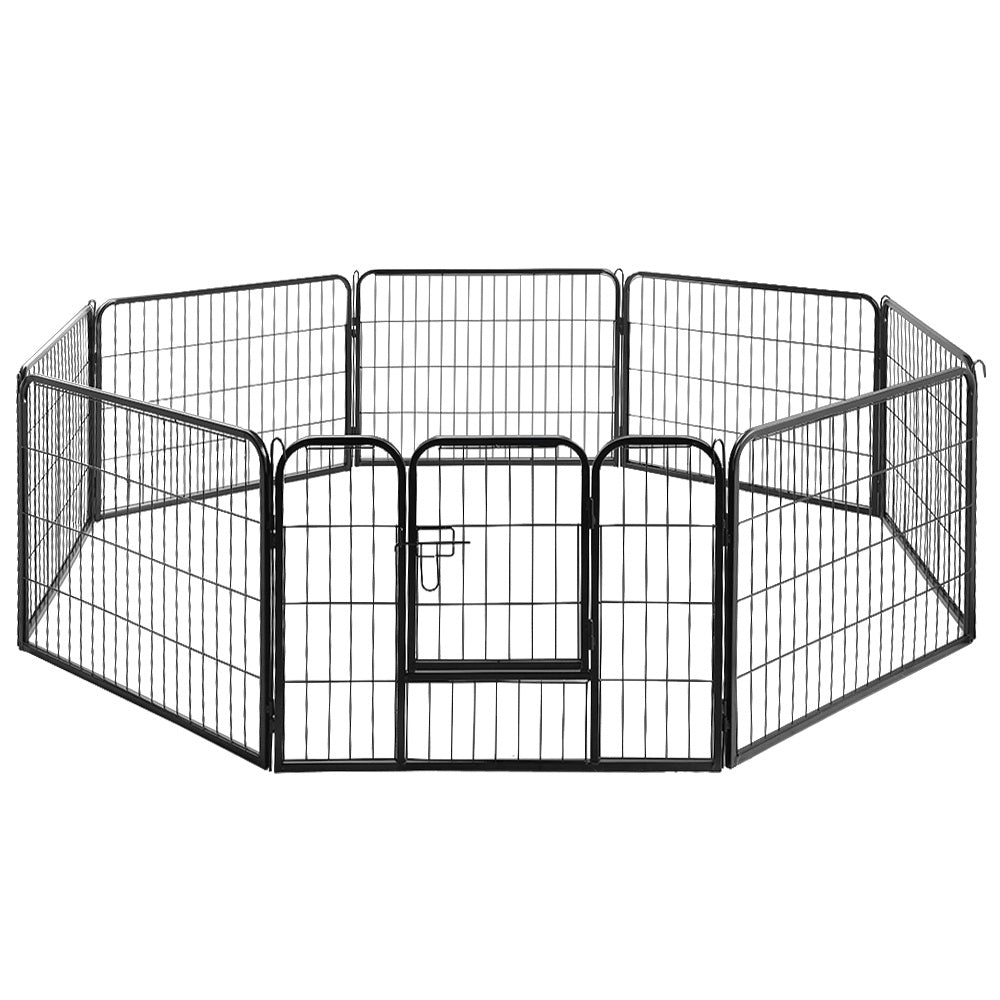 i.Pet 8 Panel Pet Dog Playpen Puppy Exercise Cage Enclosure Fence Play - Terrasland