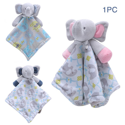 Practical Plush Saliva Security Blanket Soft Cute