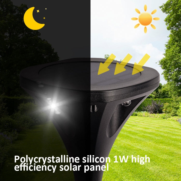 TS-S5206 4 LED Four-Sided Luminous Solar Lawn Lamp Ground Plug Light, - Terrasland