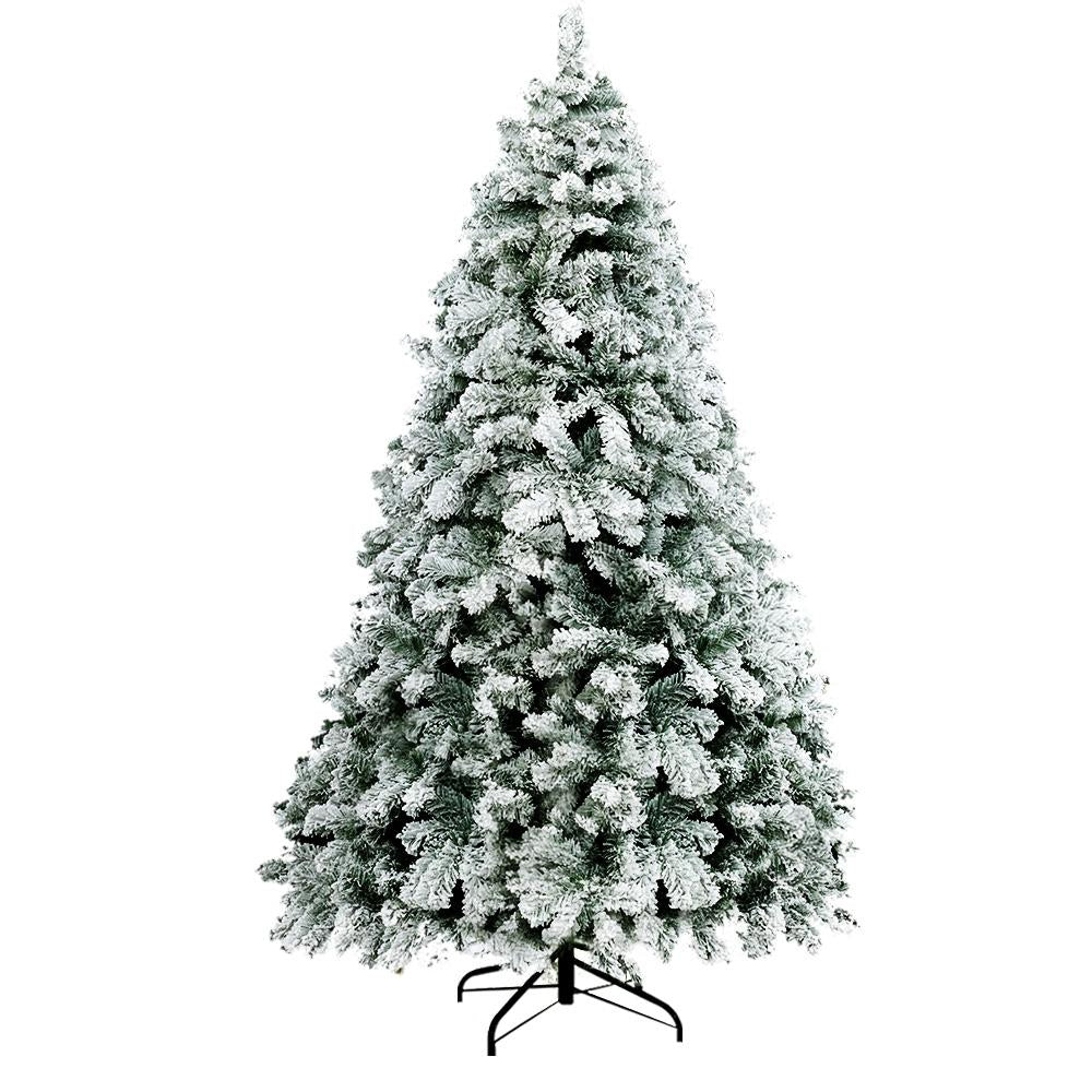 Jingle Jollys Snowy Kerstboom 2.4M 8FT Kerstversiering 859 Tips