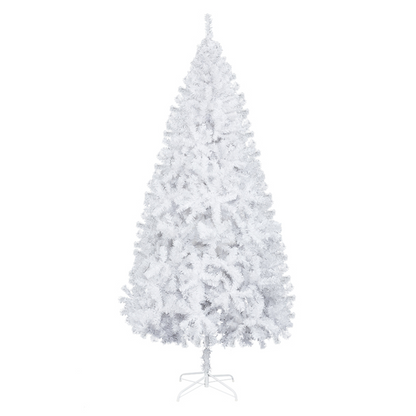 7FT Iron Leg White Christmas Tree with 950 Branches