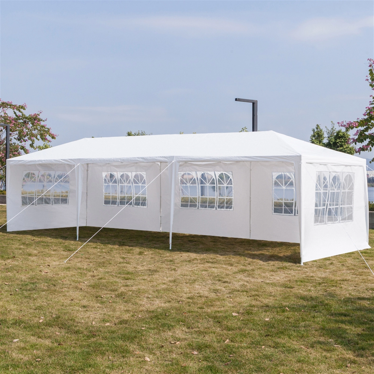 Outdoor White Gazebo Party Wedding Tent - Terrasland