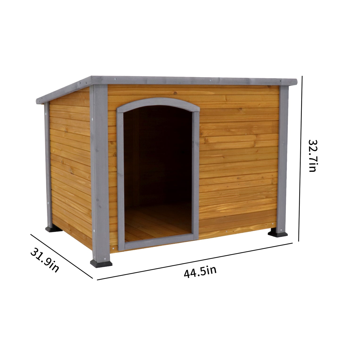 Dog House Outdoor & Indoor Wooden - Terrasland