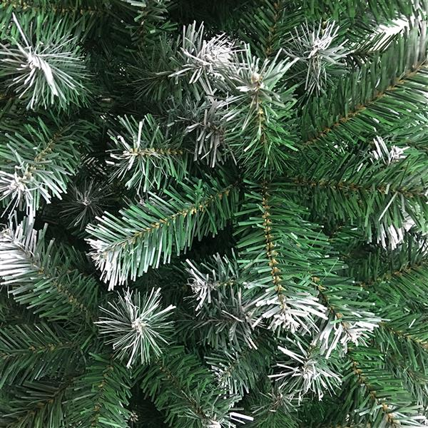 6FT Iron Leg White PVC 650 Branches Christmas Tree