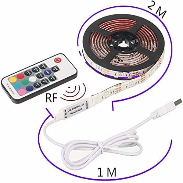 Waterproof RGB Led Strip Lights for Bedroom TV Backlight Kit