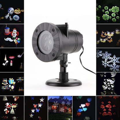 Waterproof LED Laser Projector Light Lawn Light