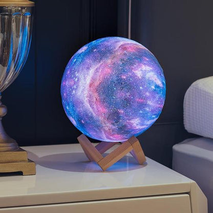 3D Printing Moon Lamp Galaxy Moon Light with Remote Control