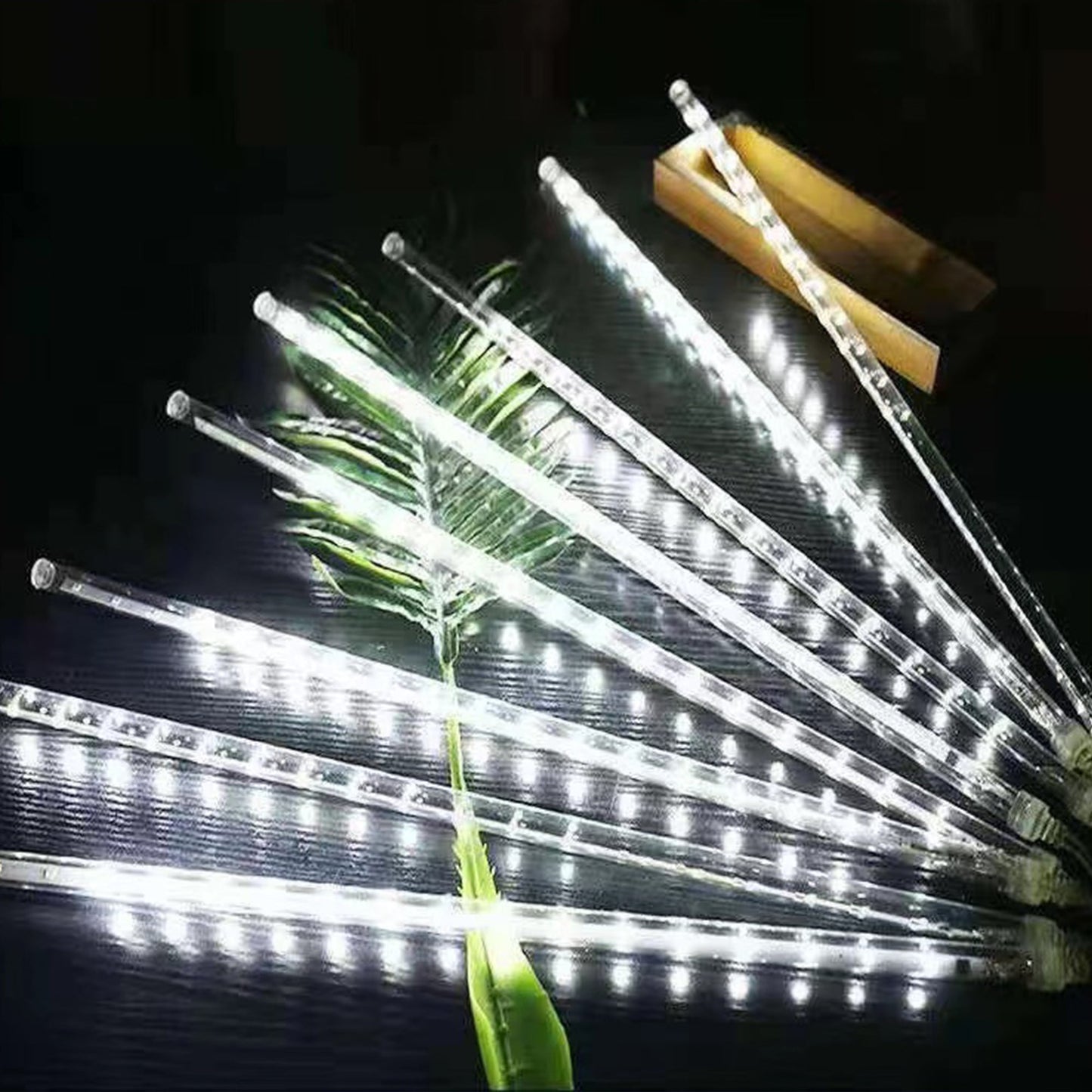 Pulg in Fairly String Lights LED Decoration Icicle Lights Outdoor