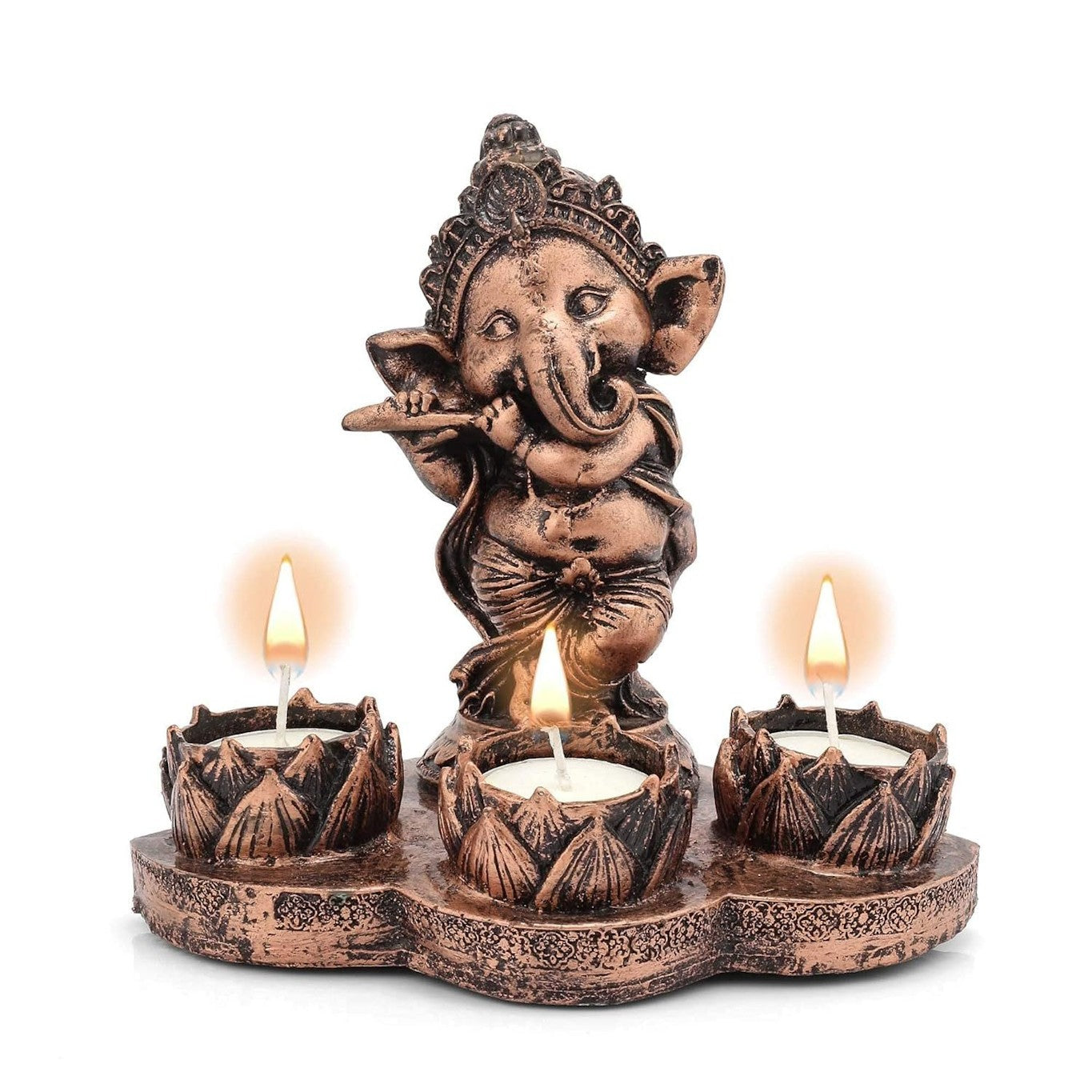 Ganesh Tea Light Candle Holder