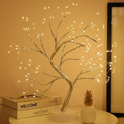 144/108 LED Night Lamp Christmas Tree led lights for bedroom 3D Desk