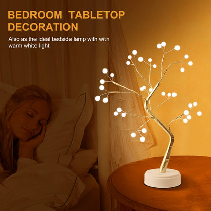 144/108 LED Night Lamp Christmas Tree led lights for bedroom 3D Desk