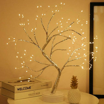 144/108 LED Night Lamp Christmas Tree led lights for bedroom 3D Desk