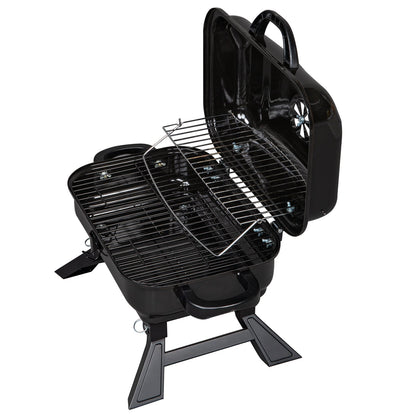 Portable Tabletop BBQ Charcoal Grill - Terrasland